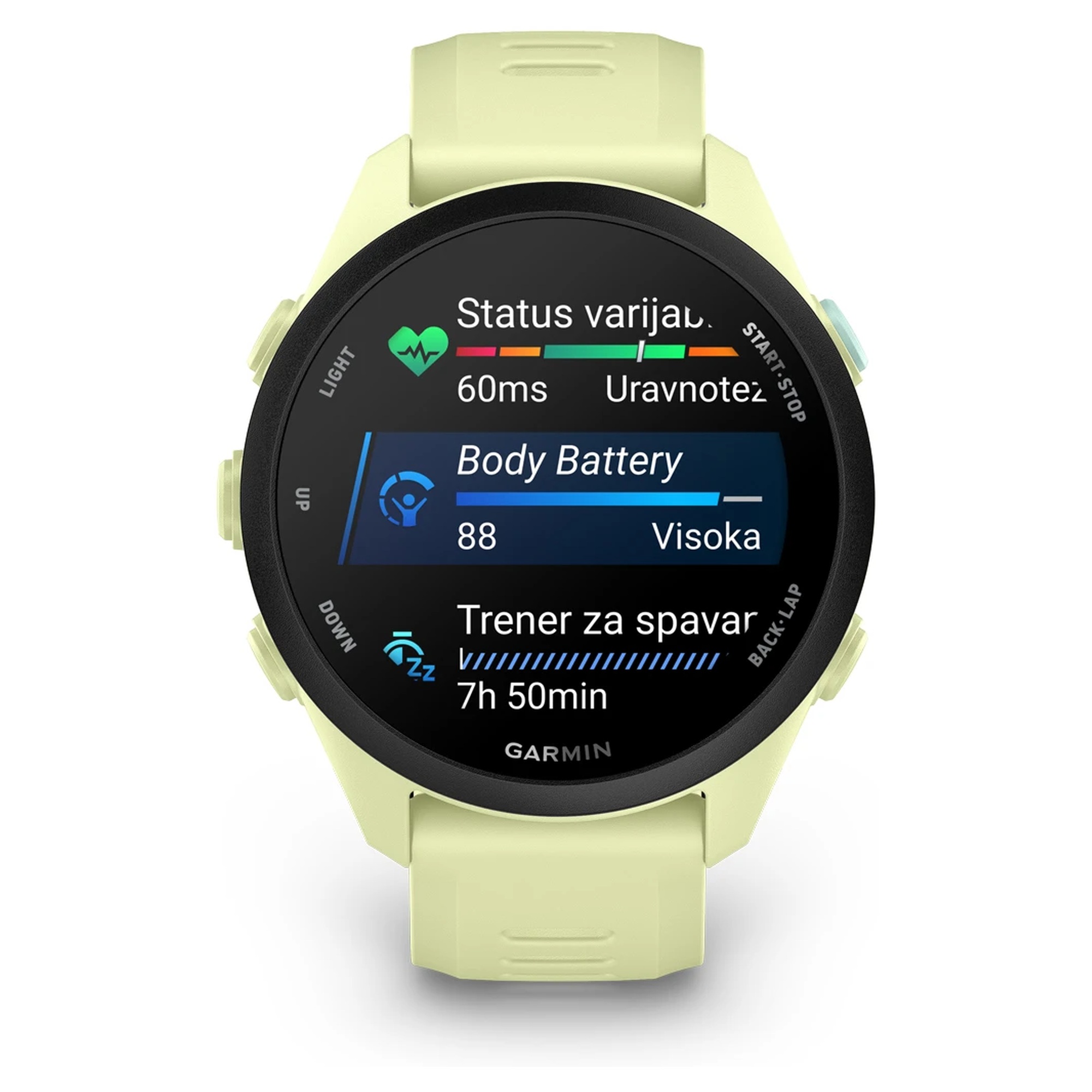 Sat GARMIN Forerunner 70 Citron - Image 5