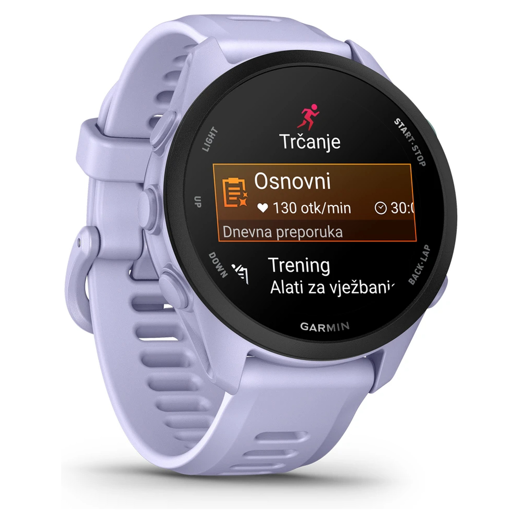 Sat GARMIN Forerunner 70 Cool Lavender - Image 2