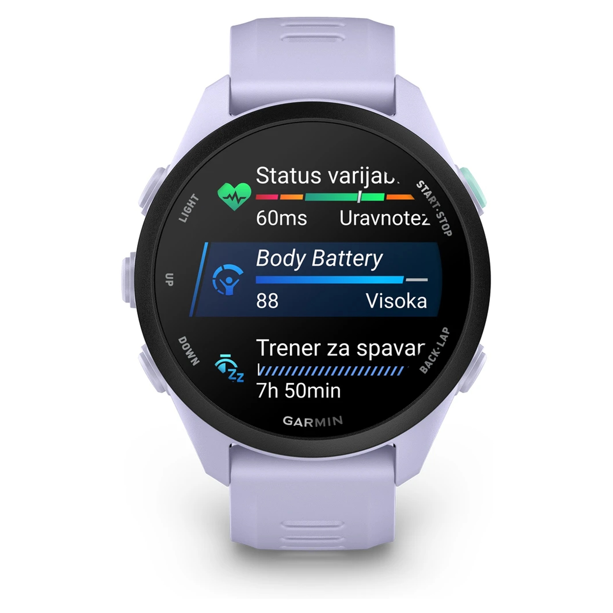 Sat GARMIN Forerunner 70 Cool Lavender - Image 5