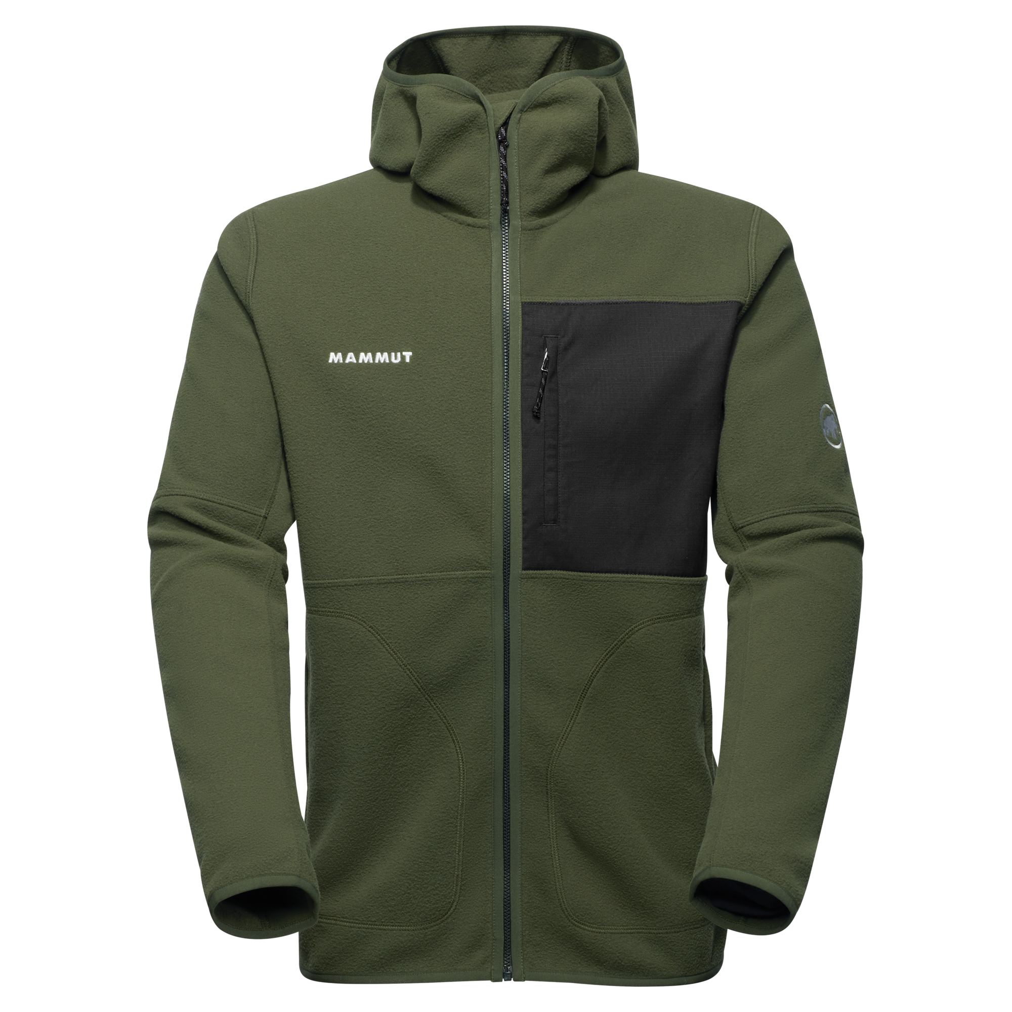 Dukserica MAMMUT Tamaro ML Hooded Dark Marsh/Black - Image 3