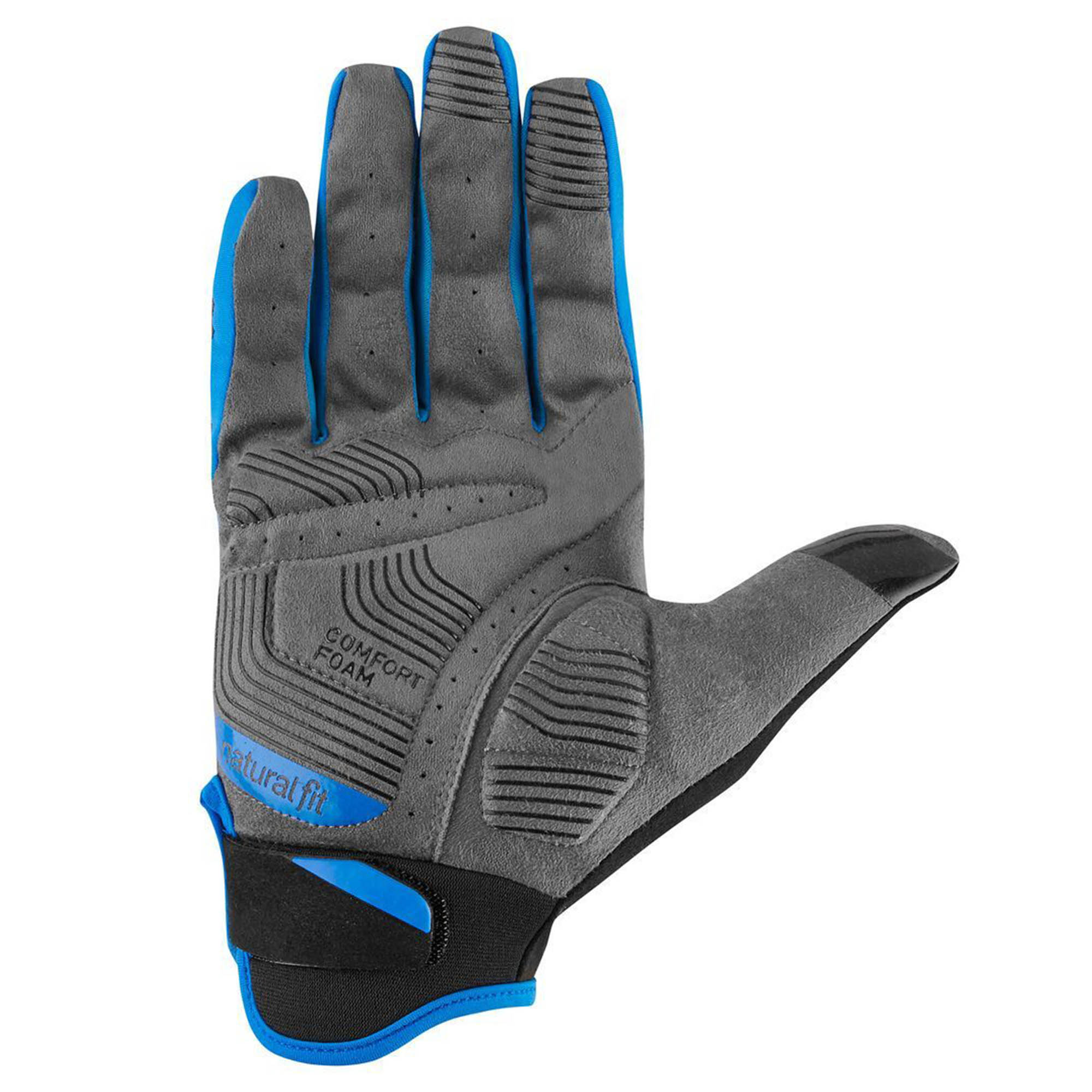 Rukavice CUBE dugi prst X NF Grey and Blue - Image 2
