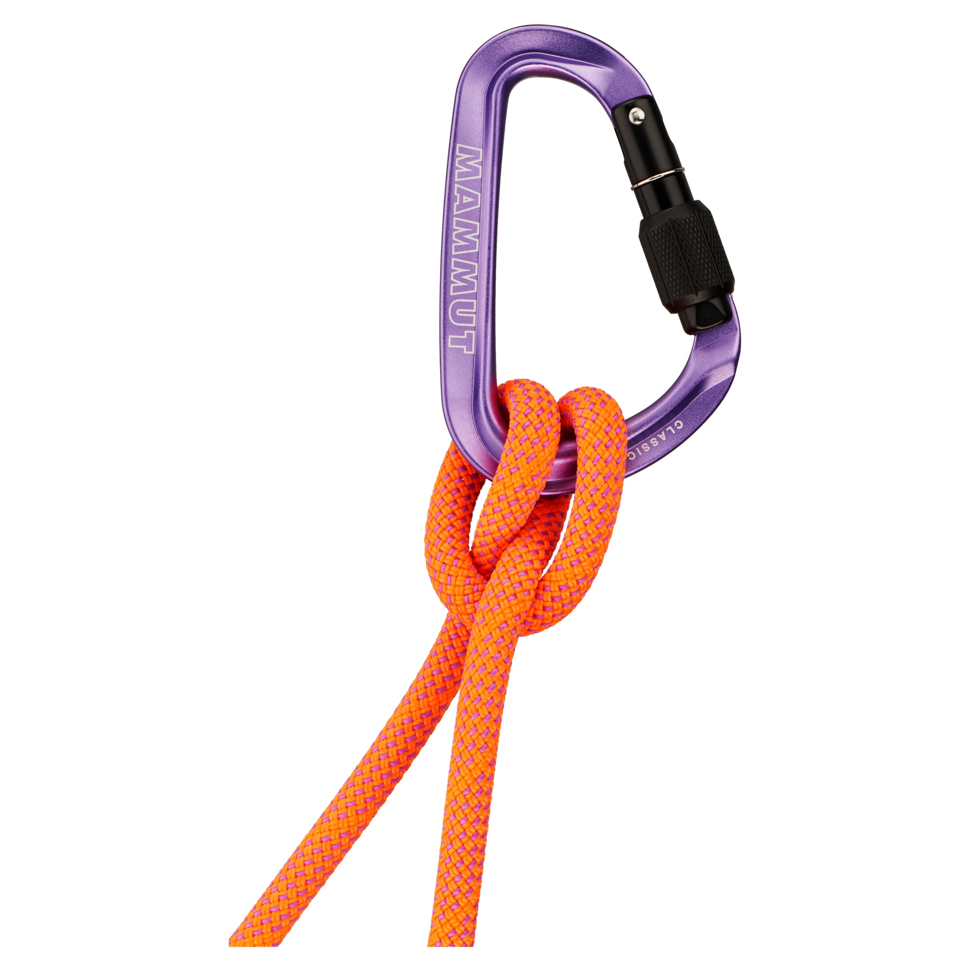 Karabiner na šaraf MAMMUT Classic HMS Screw Gate Alpine Calamint - Image 2