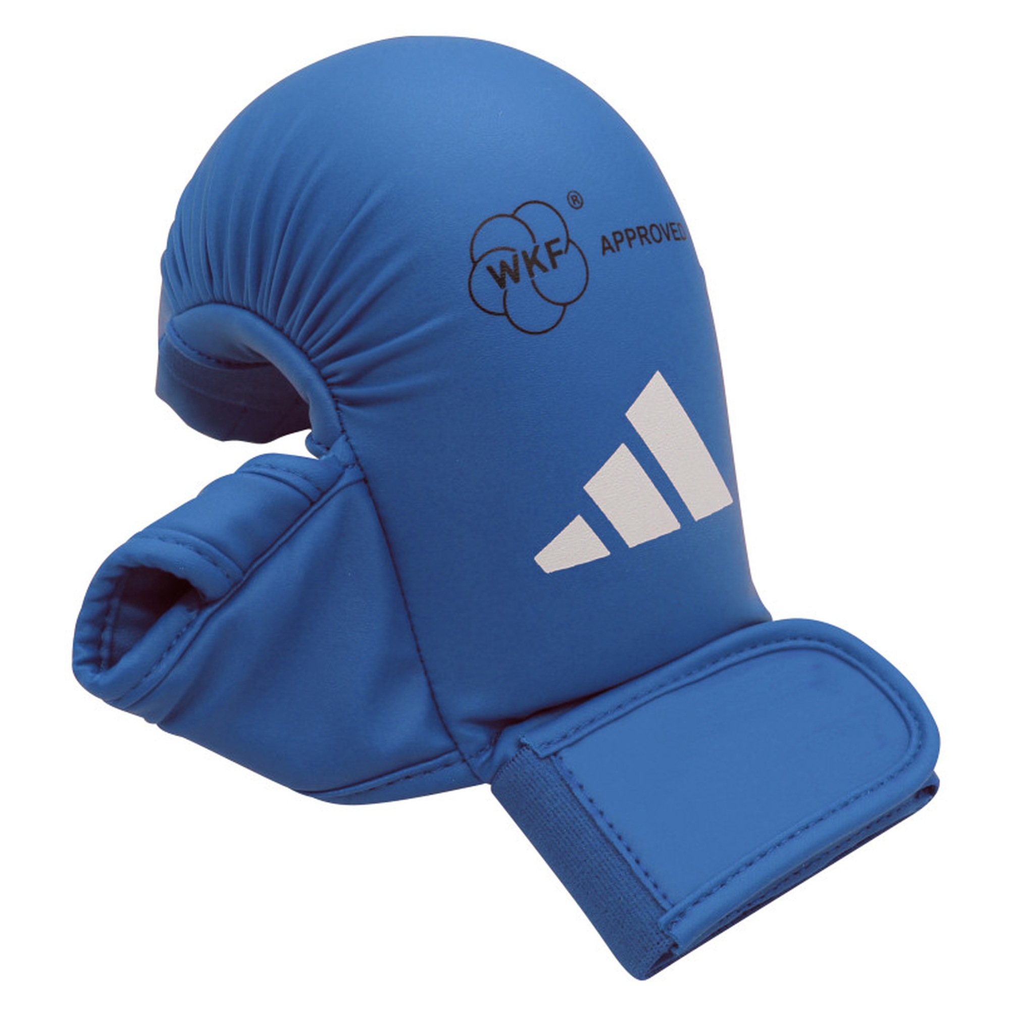 Rukavice za Karate sa palcem ADIDAS WKF Blue - Image 3