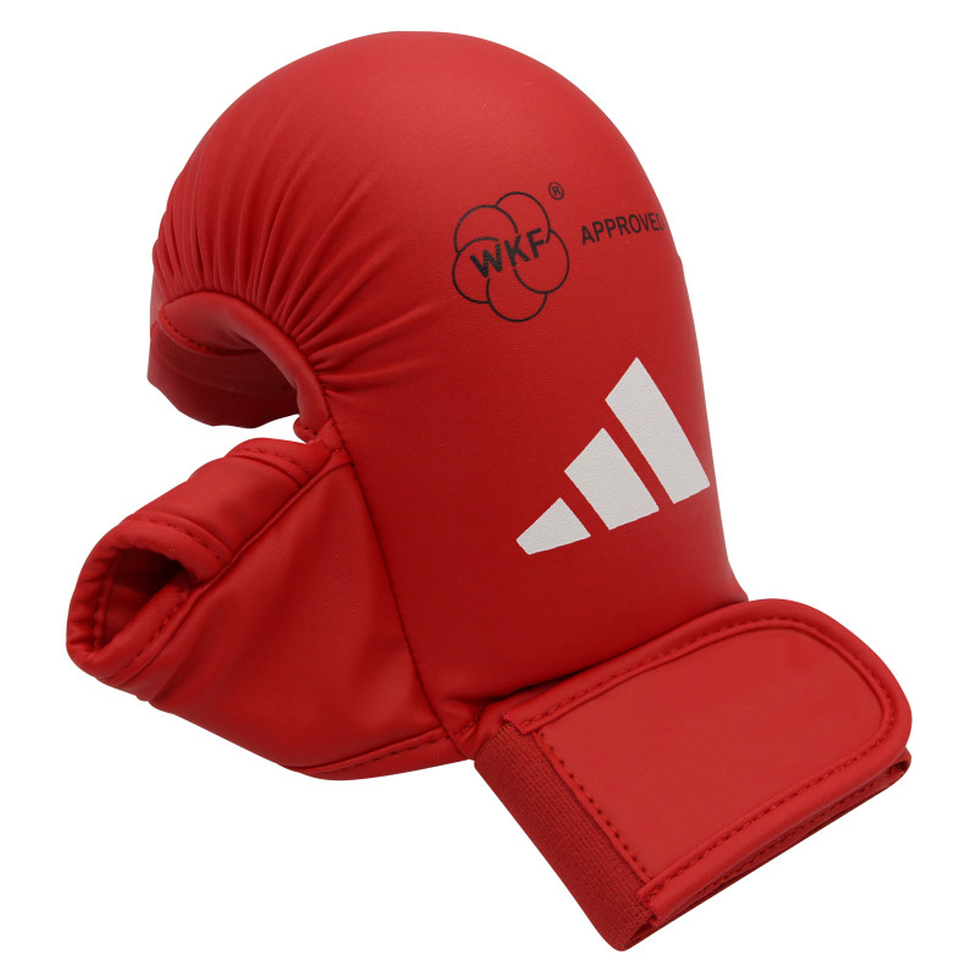Rukavice za Karate sa palcem ADIDAS WKF Red - Image 3
