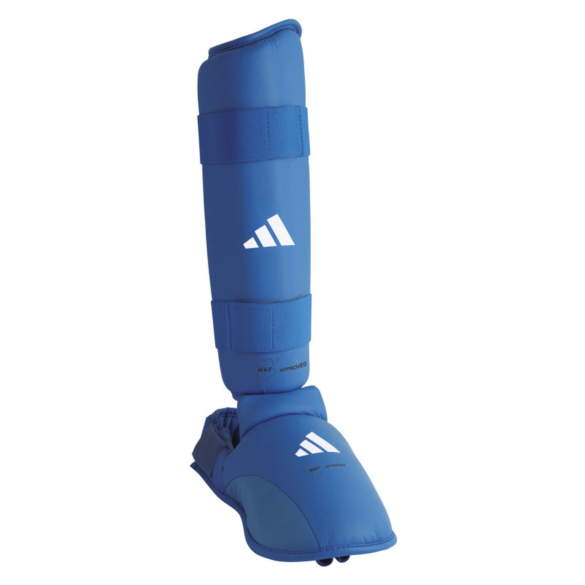 Štitnici za potkoljenice i gornji dio stopala ADIDAS WKF Skin Removable Blue - Image 2