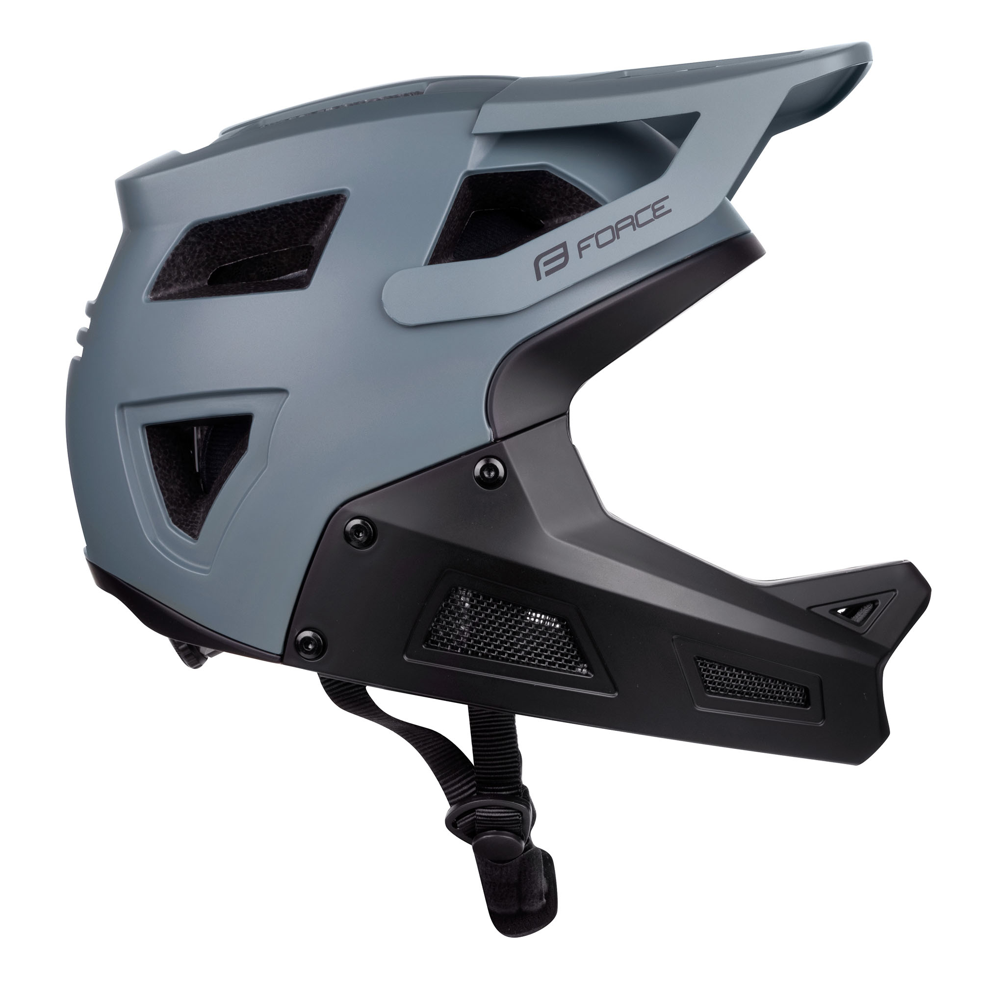 Kaciga FORCE Drop Downhill Grey/Black - Image 2