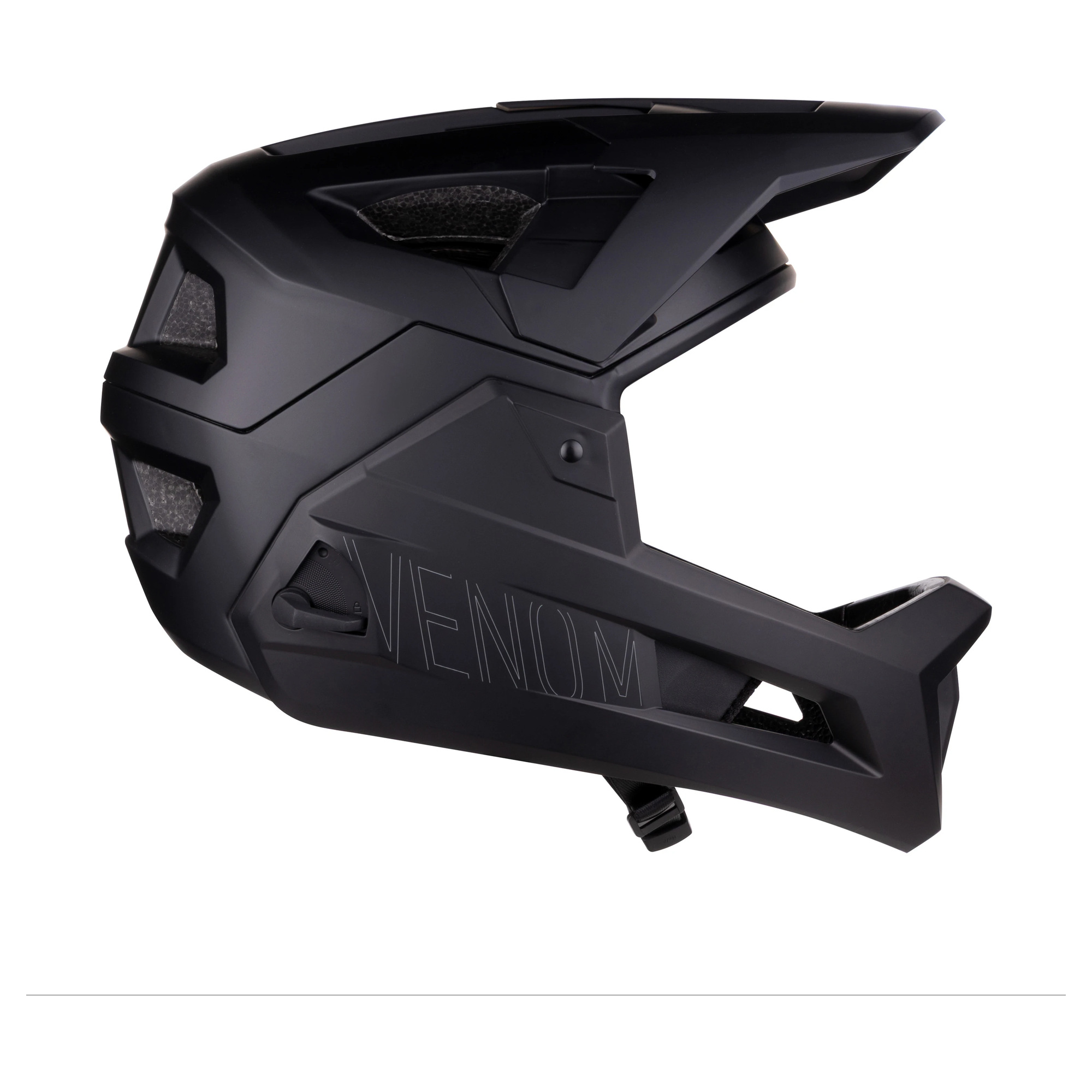 Kaciga FORCE Venom Downhill Black - Image 3