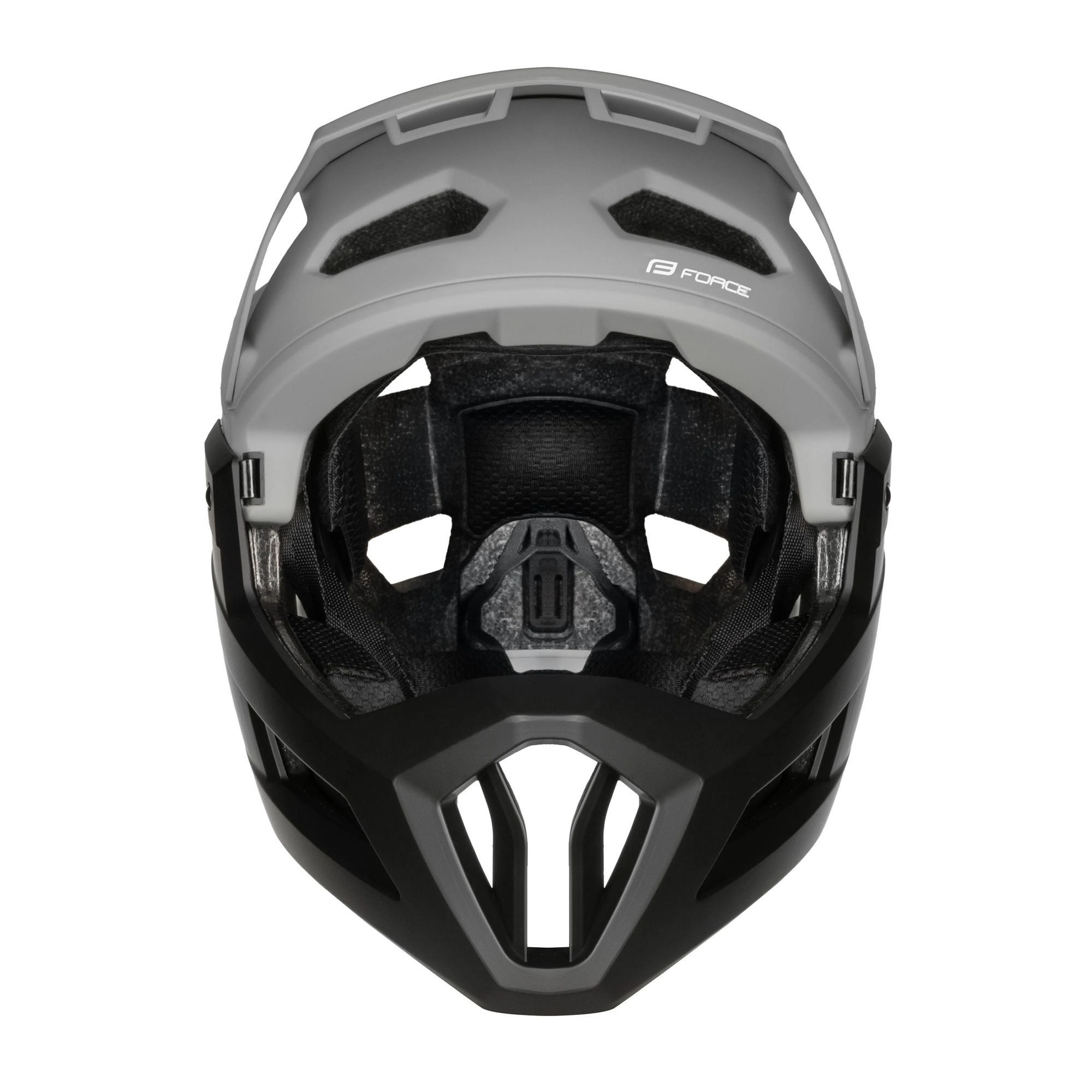 Kaciga FORCE Venom Downhill Grey/Black - Image 2