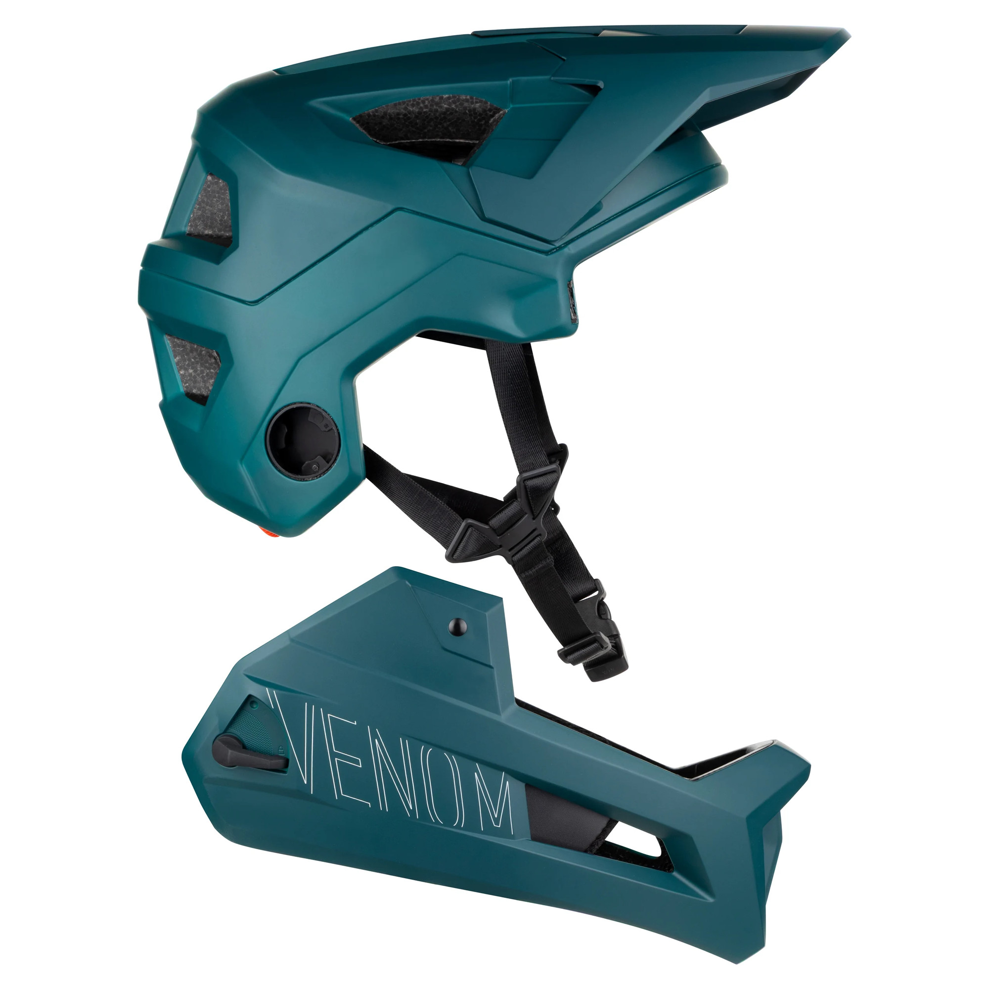 Kaciga FORCE Venom Downhill Teal - Image 6