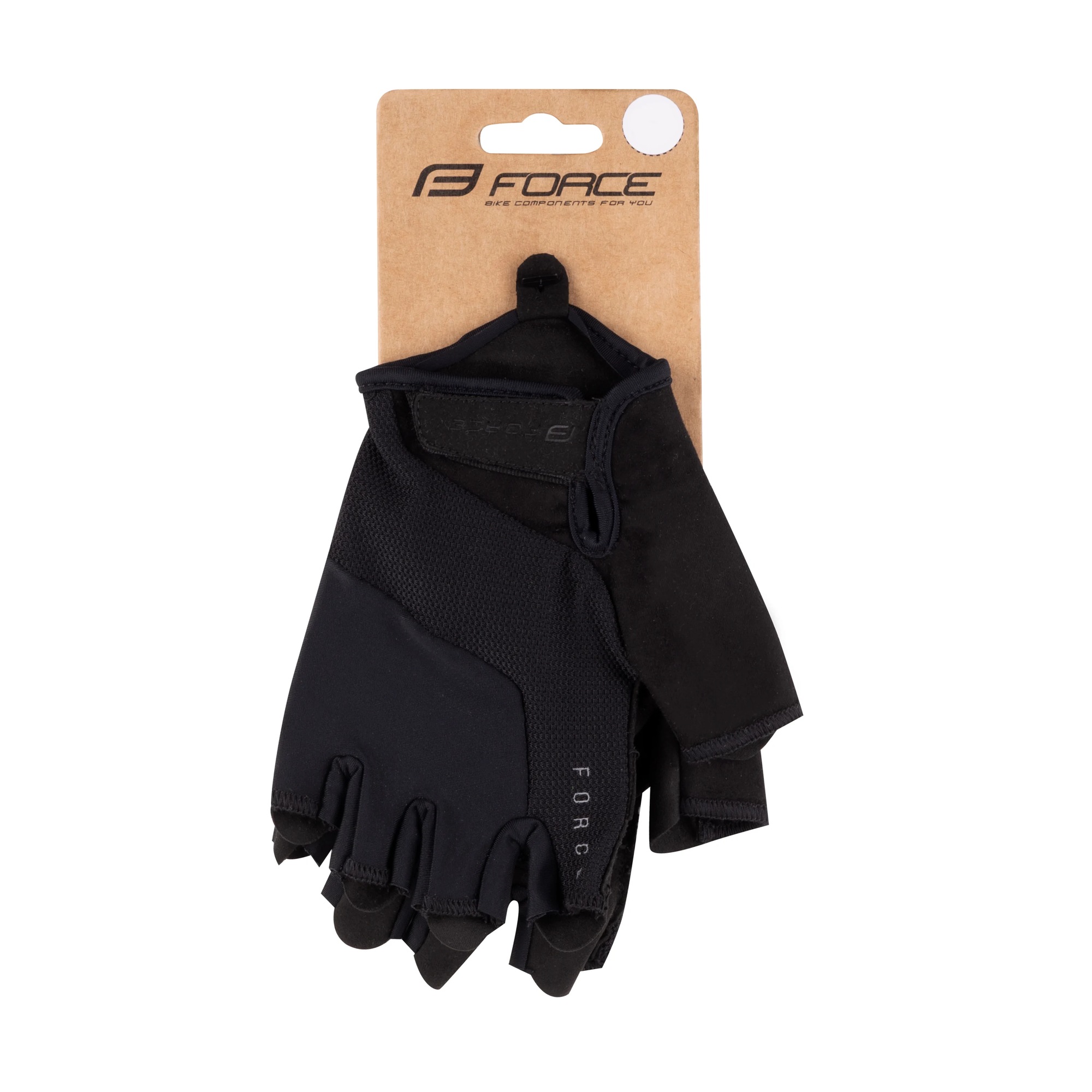 Rukavice FORCE Land Black - Image 2