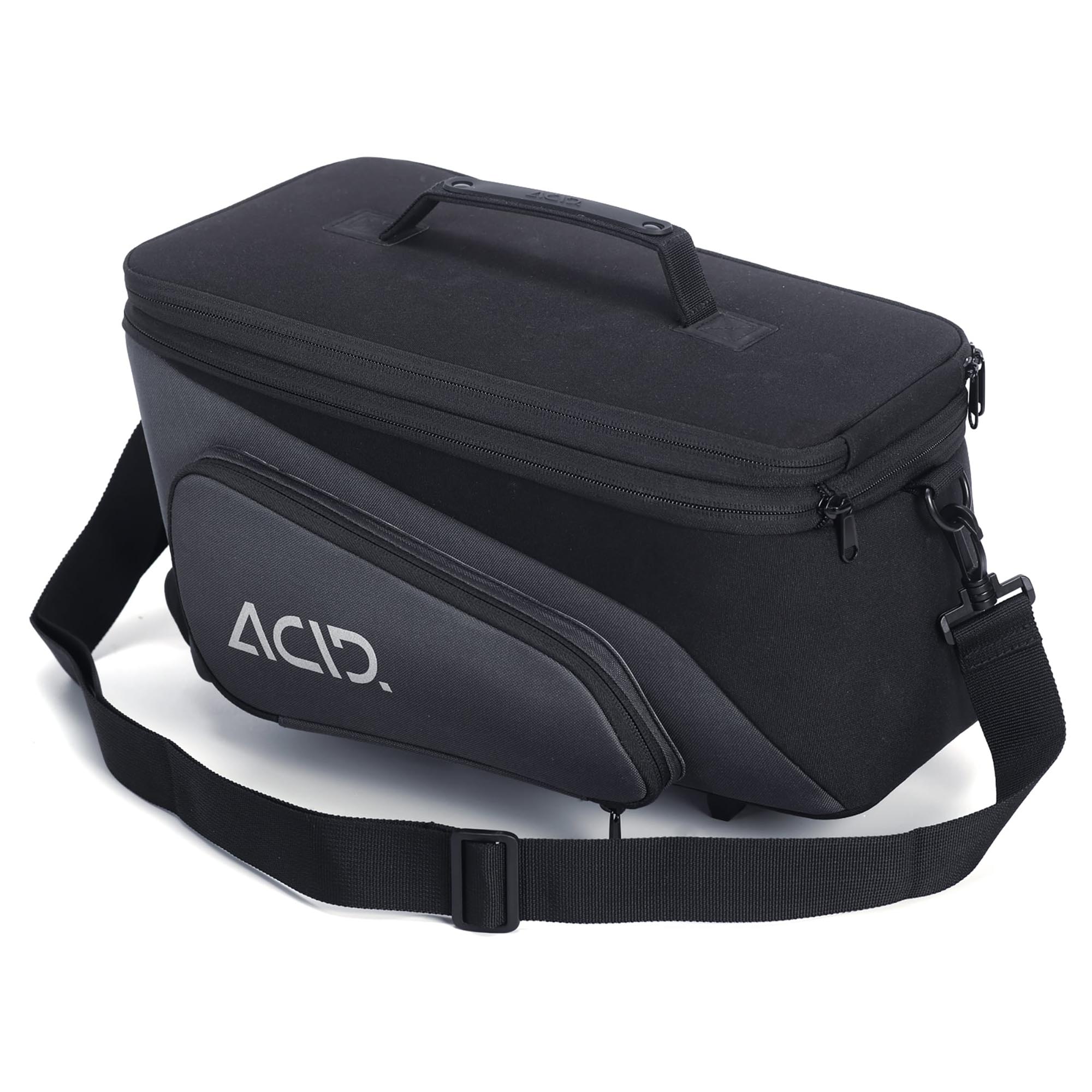 ACID Torba za zadnji nosač bicikla City 8+7 RILink Black - Image 2