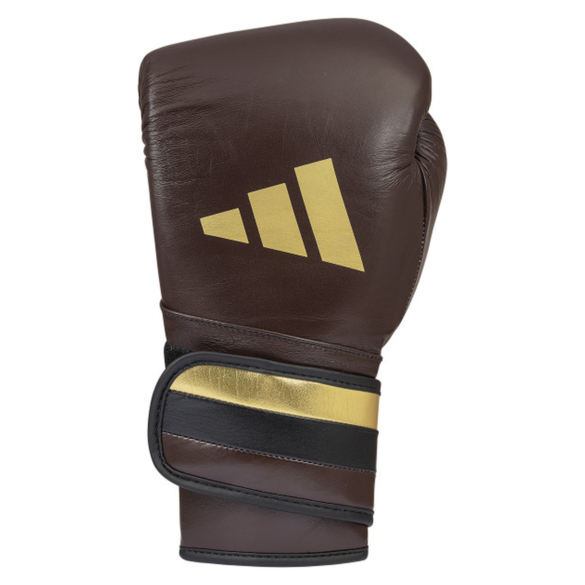 Rukavice za Box na čičak ADIDAS Speed 501 Adispeed Strap-Up Maroon/Gold - Image 2