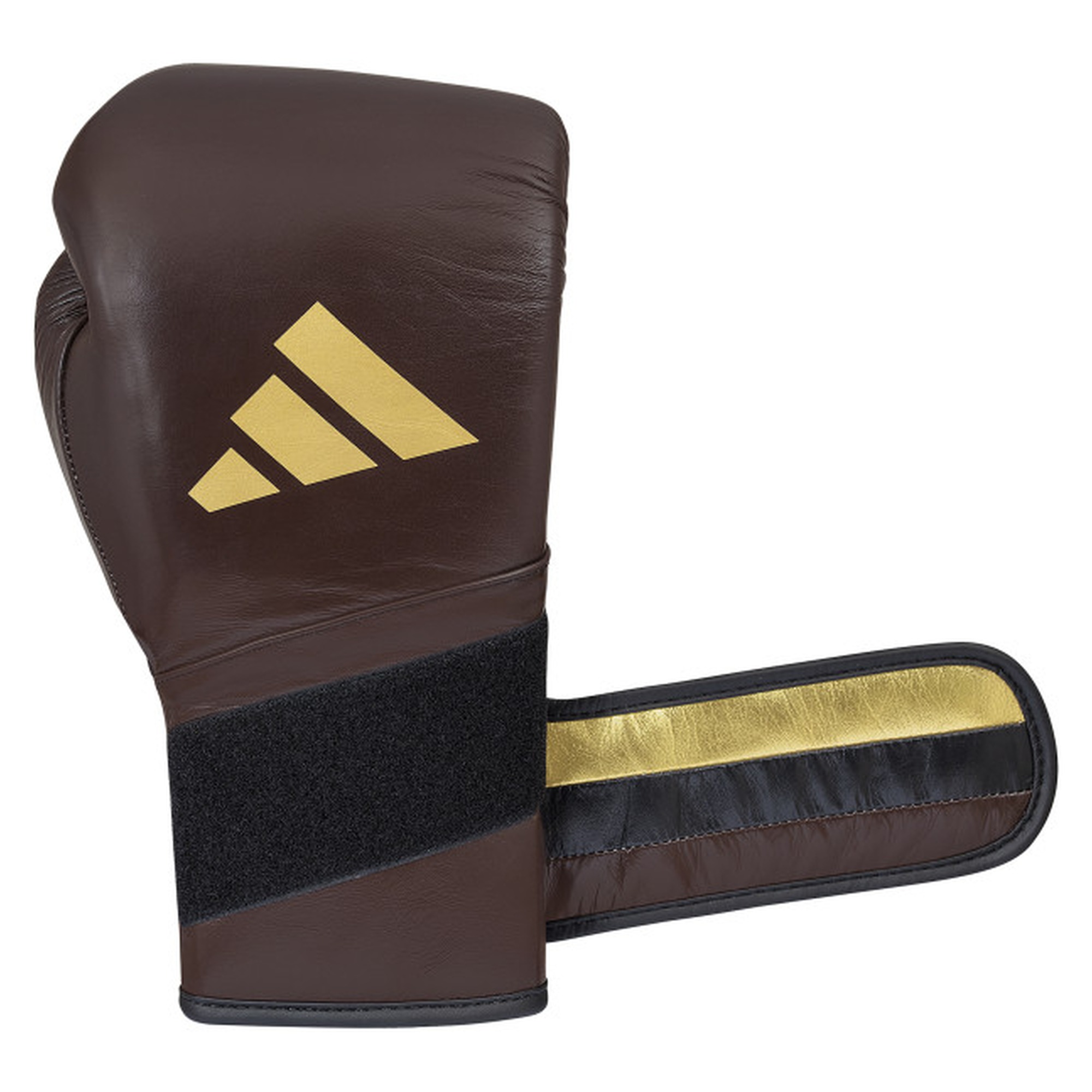 Rukavice za Box na čičak ADIDAS Speed 501 Adispeed Strap-Up Maroon/Gold - Image 4