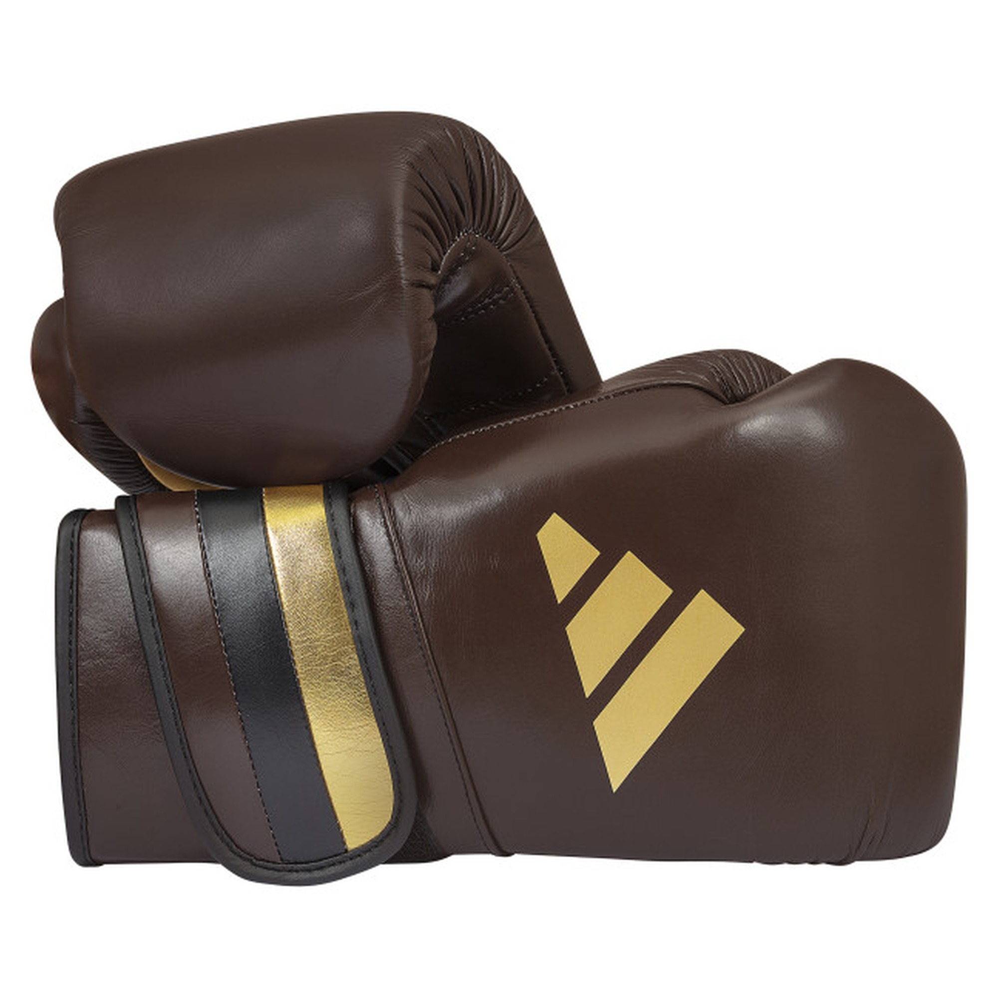 Rukavice za Box na čičak ADIDAS Speed 501 Adispeed Strap-Up Maroon/Gold - Image 6