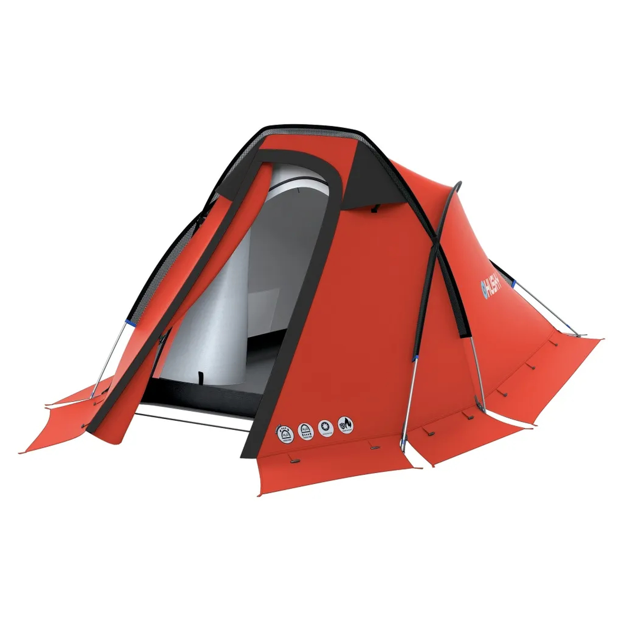 Šator HUSKY Flame 2 Red - Image 2