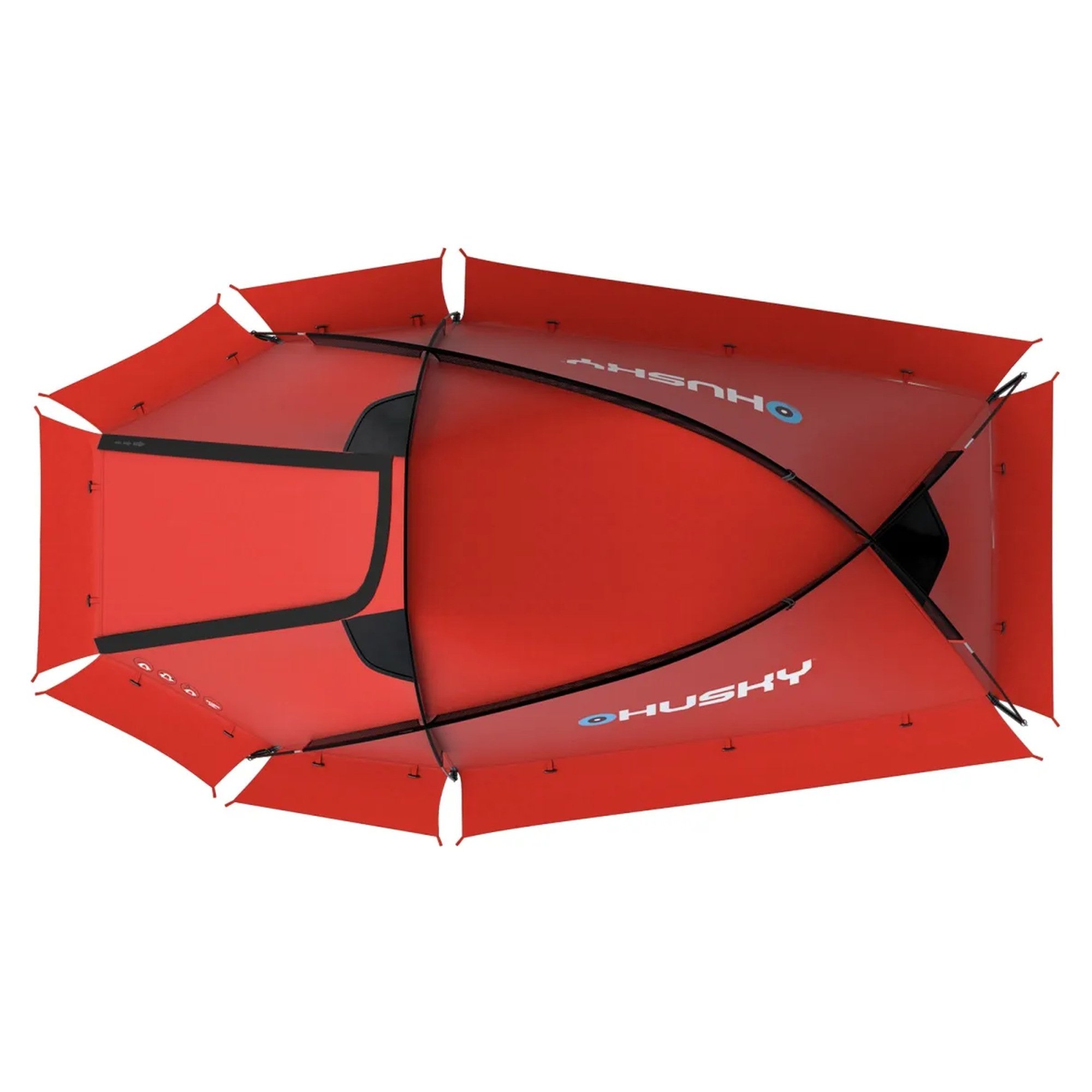 Šator HUSKY Flame 2 Red - Image 5
