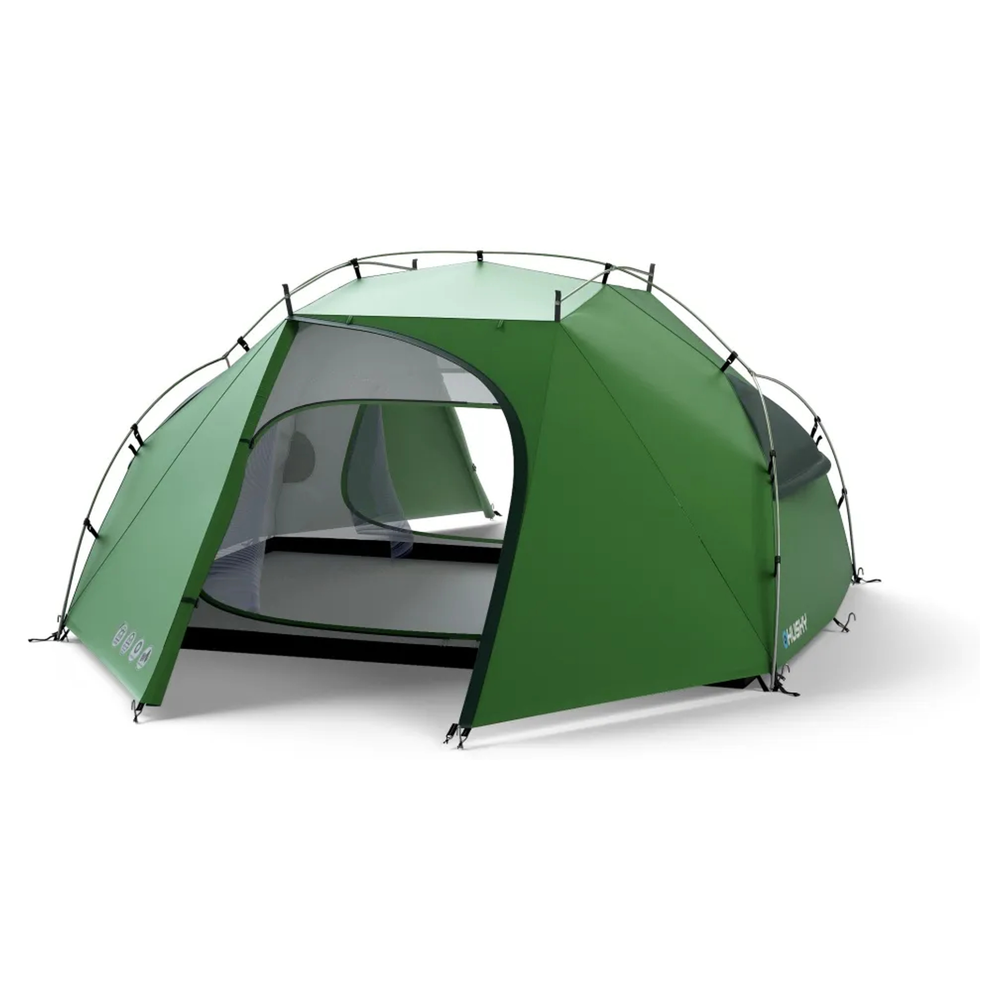 Šator HUSKY Extreme Lite Brofur 3 osobe Green - Image 2