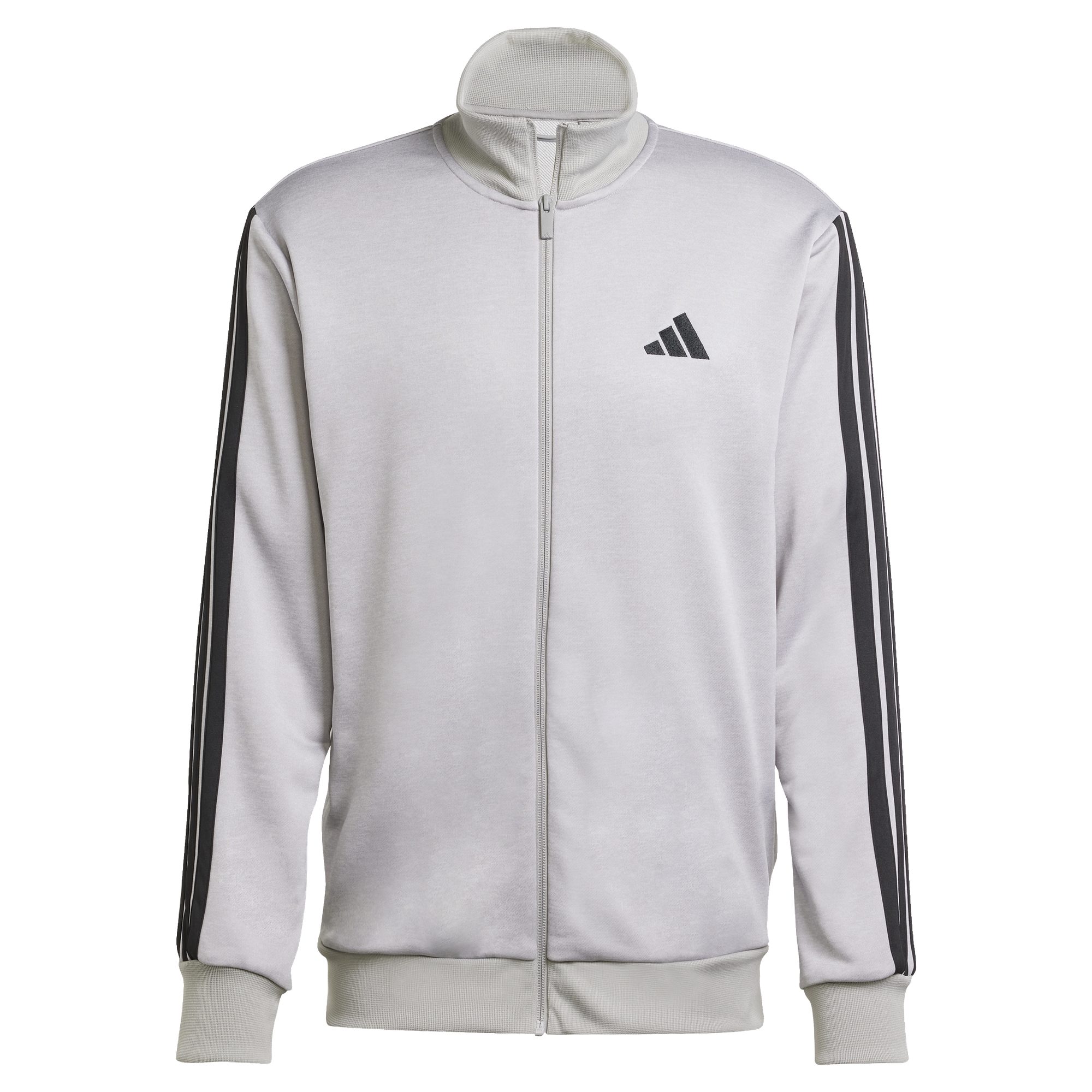 Trenerka set ADIDAS 3-Stripes Black Medium Grey Heather/Mgh Solid Grey - Image 4