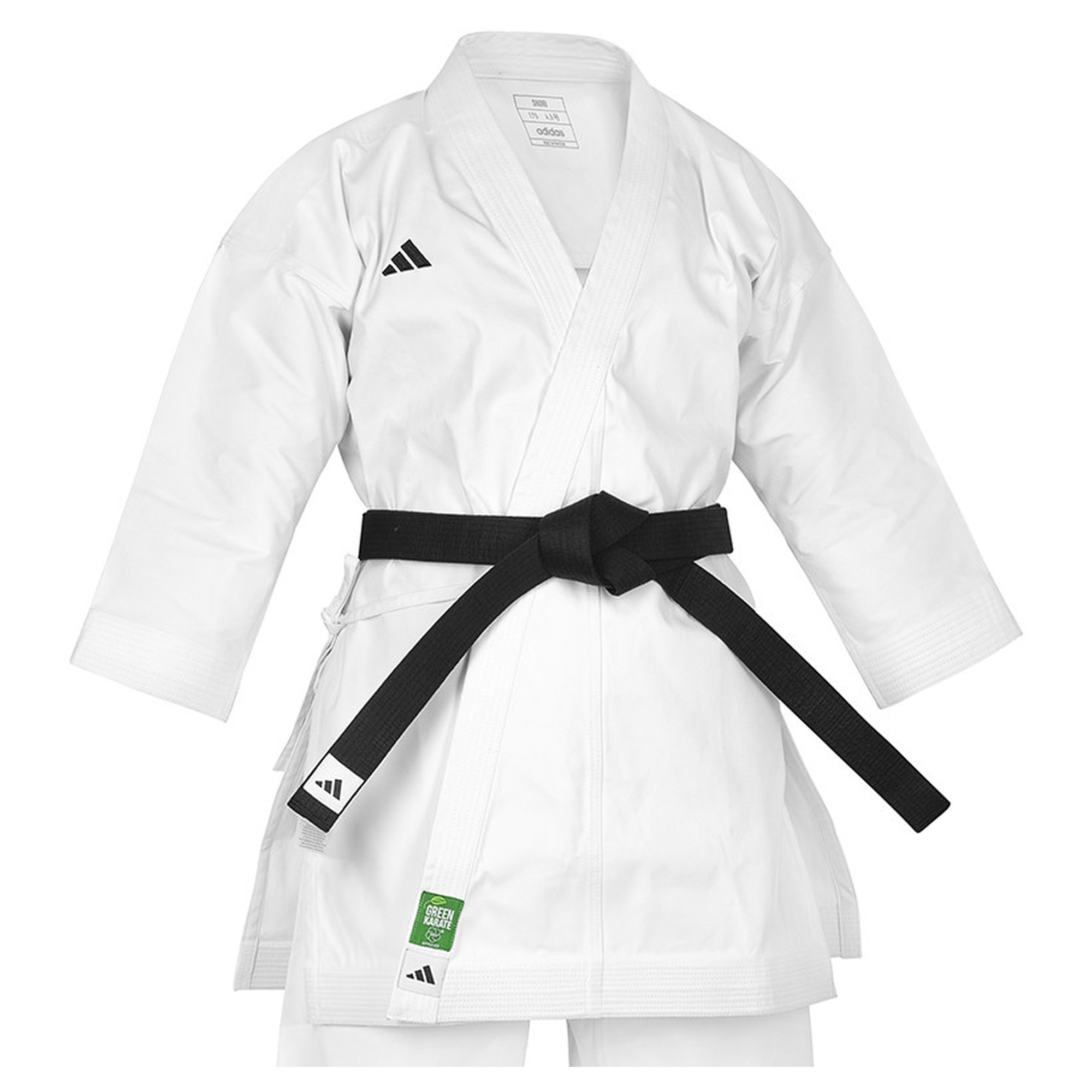 Kimono za Karate Shori KATA ADIDAS White/Black - Image 4