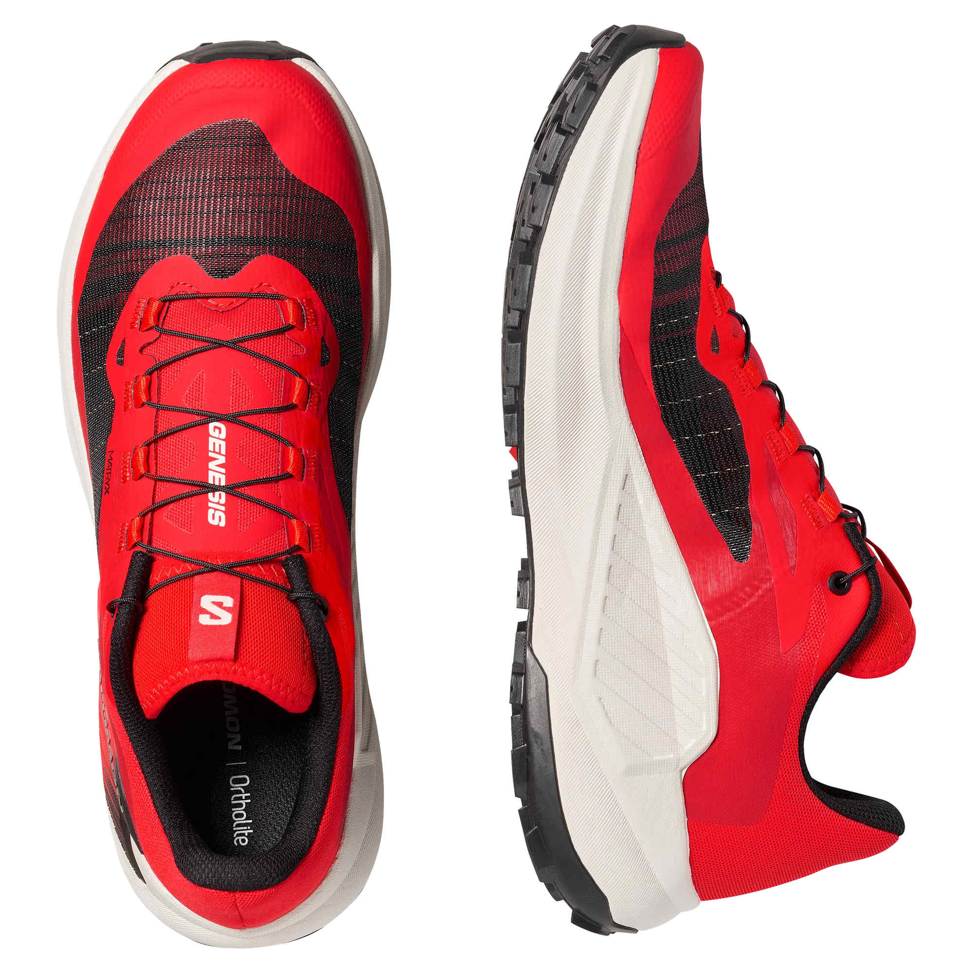 Patike SALOMON Genesis Fiery Red/Lava Falls/Black - Image 5