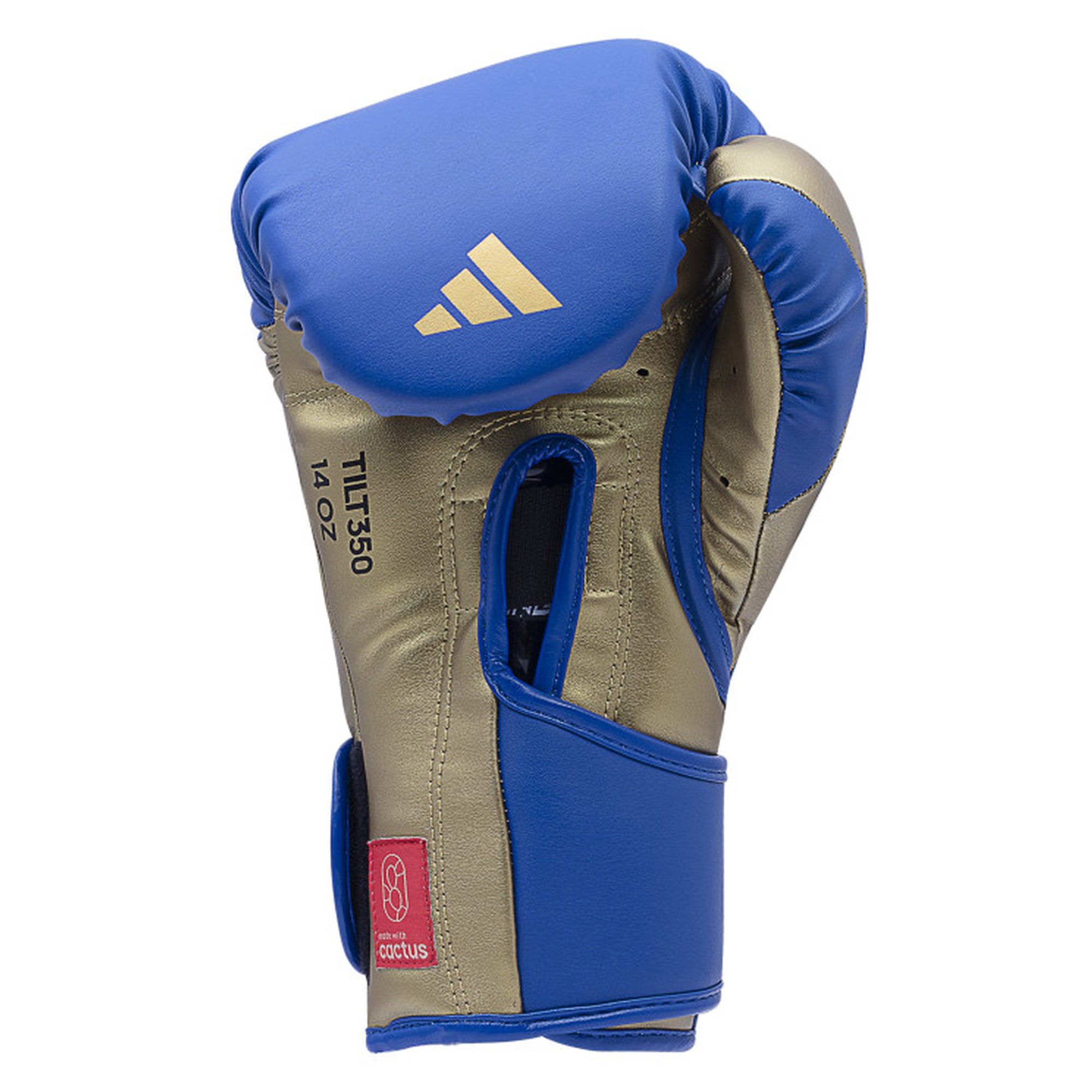 Rukavice za box ADIDAS Speed Tilt 350V PRO Training Blue/Metallic Gold - Image 4