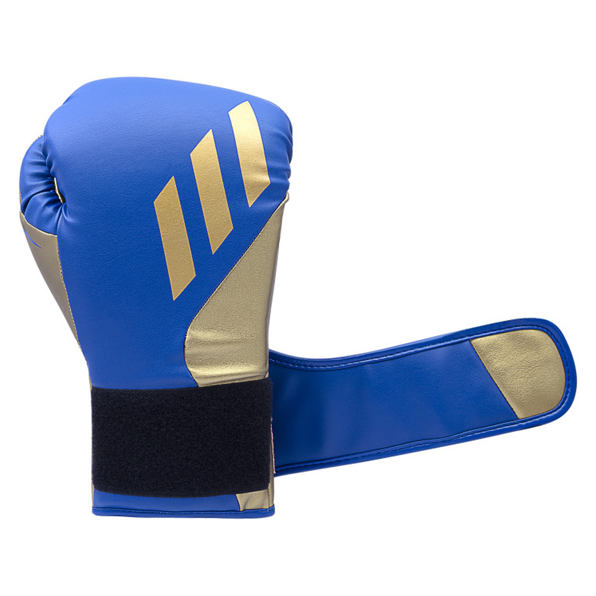 Rukavice za box ADIDAS Speed Tilt 350V PRO Training Blue/Metallic Gold - Image 5