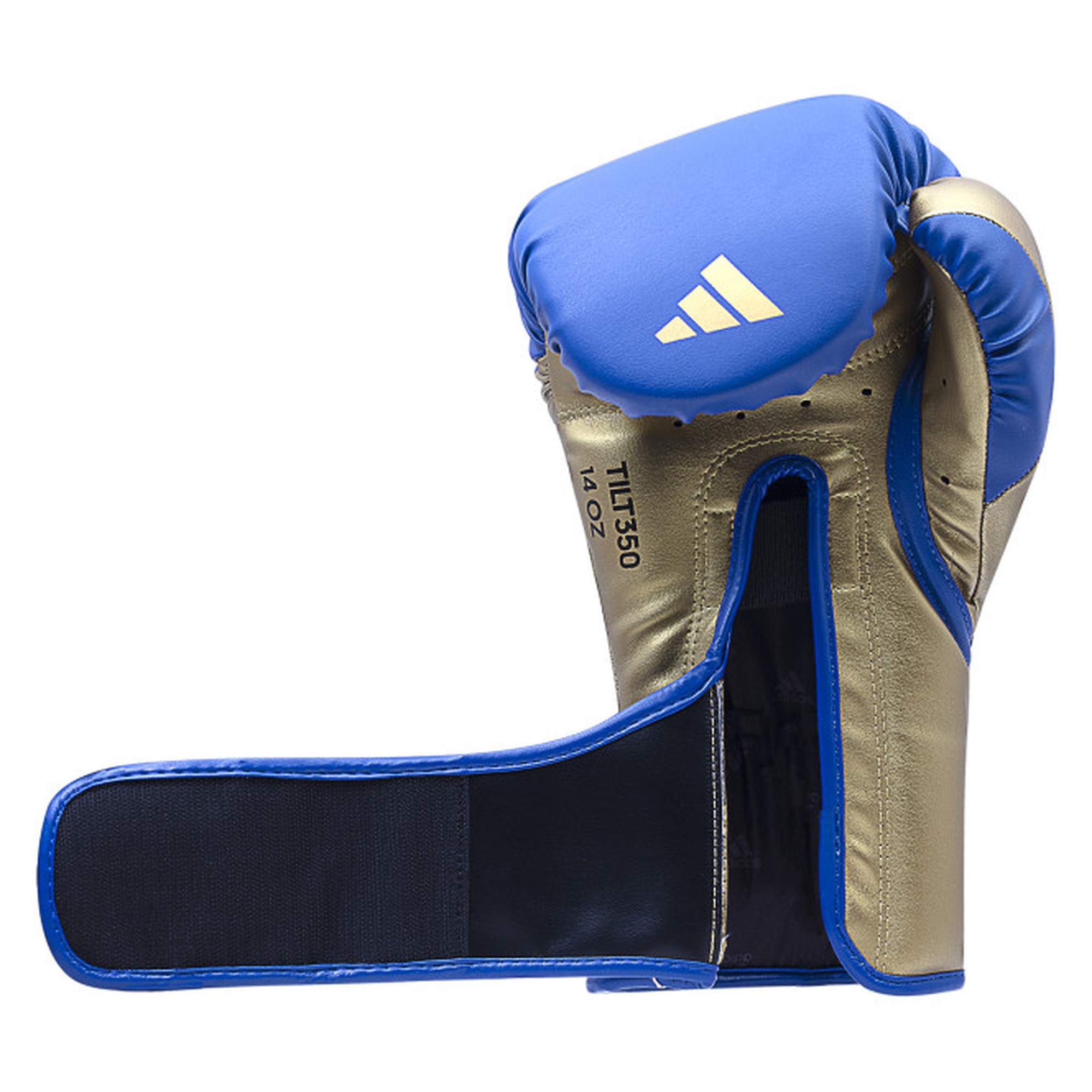 Rukavice za box ADIDAS Speed Tilt 350V PRO Training Blue/Metallic Gold - Image 6