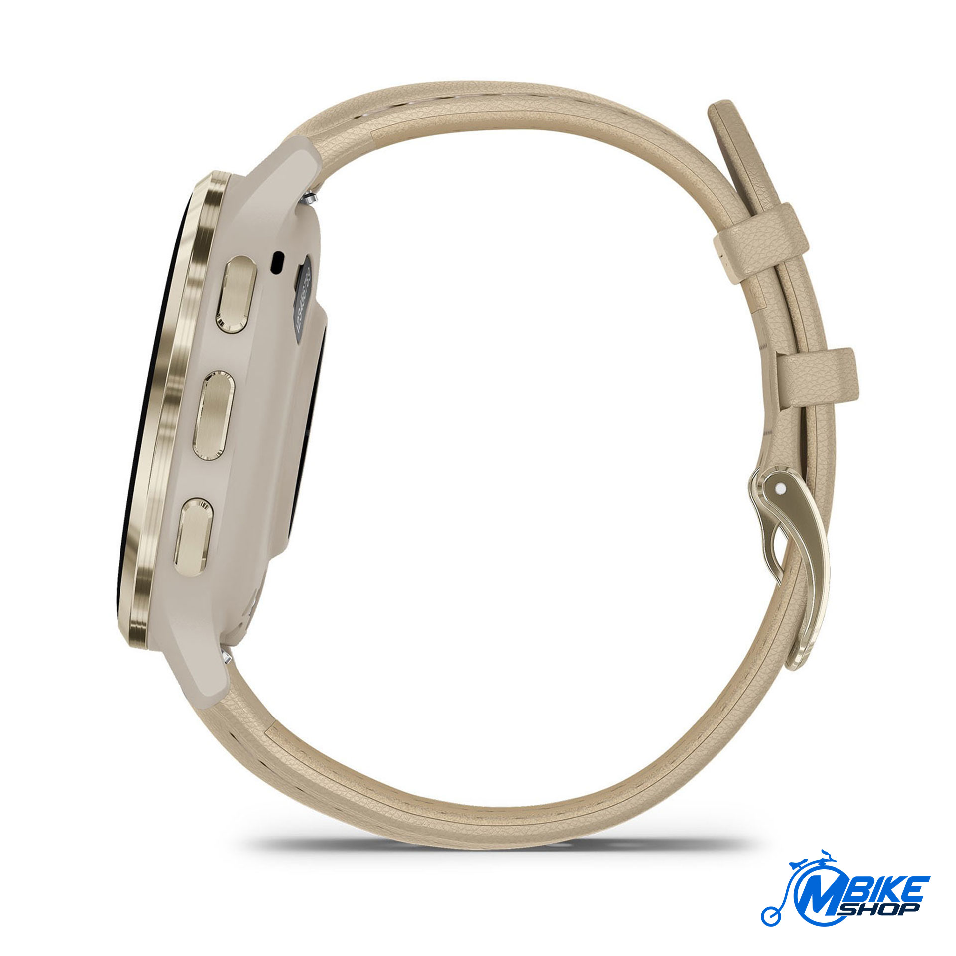 GARMIN Venu 3S French Gray Soft Gold Leather - Image 5