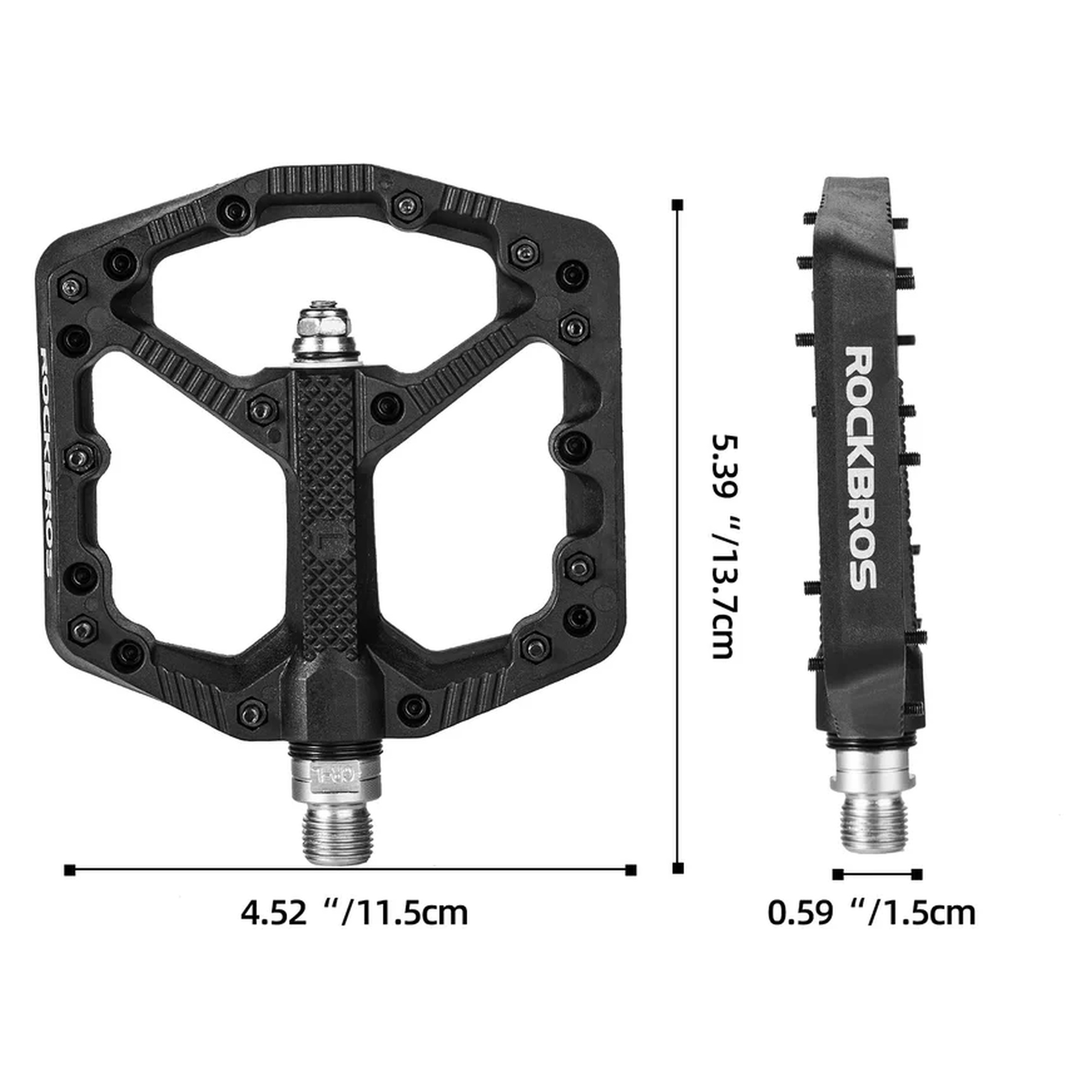 Pedale RB MTB Flat Black - Image 2