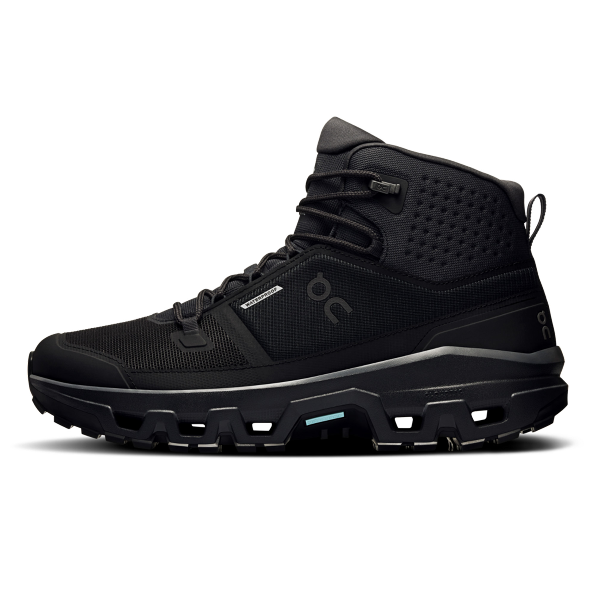 Gležnjače ON Cloudrock Mid WATERPROOF Black/Black - Image 2
