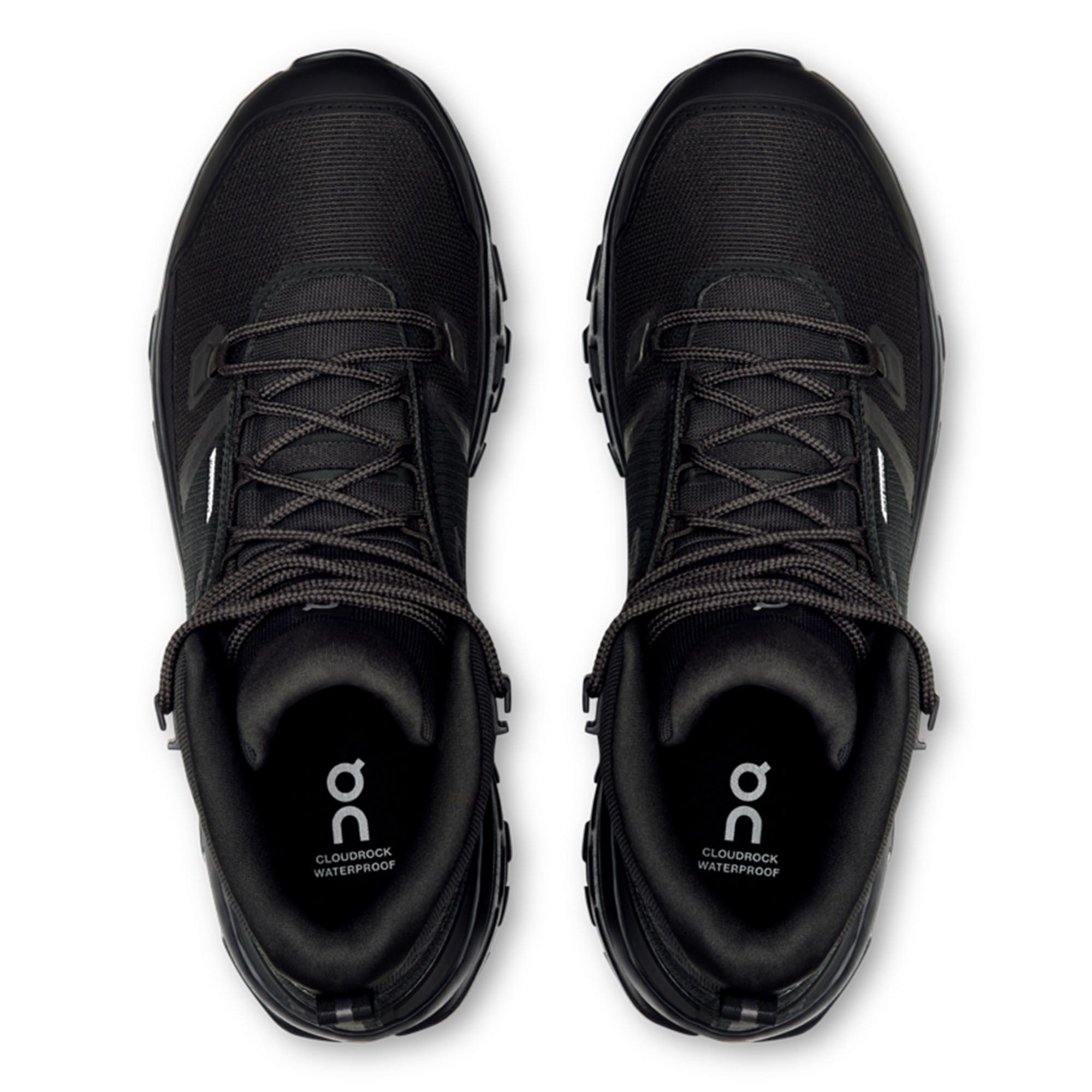 Gležnjače ON Cloudrock Mid WATERPROOF Black/Black - Image 4